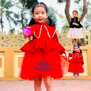 Váy Công Chúa Cho Bé Gái BabyShine - Váy Tết Trẻ Em Cao Cấp - Baby02