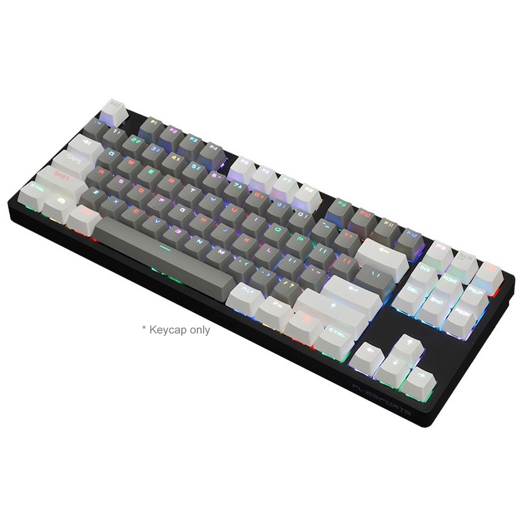Set 87 nắp nút bấm bàn phím PBT màu sắc xinh xắn chất lượng cao