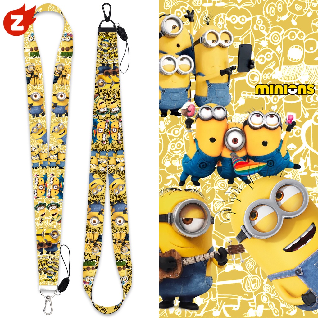 ✨1 Dây Đeo Thẻ ID Hình Minion Xinh Xắn