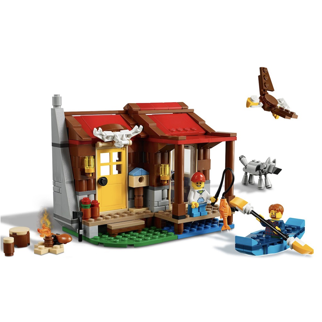 Lego HaHa - Lego Creator - Nhà Gỗ Ven Hồ - 31098