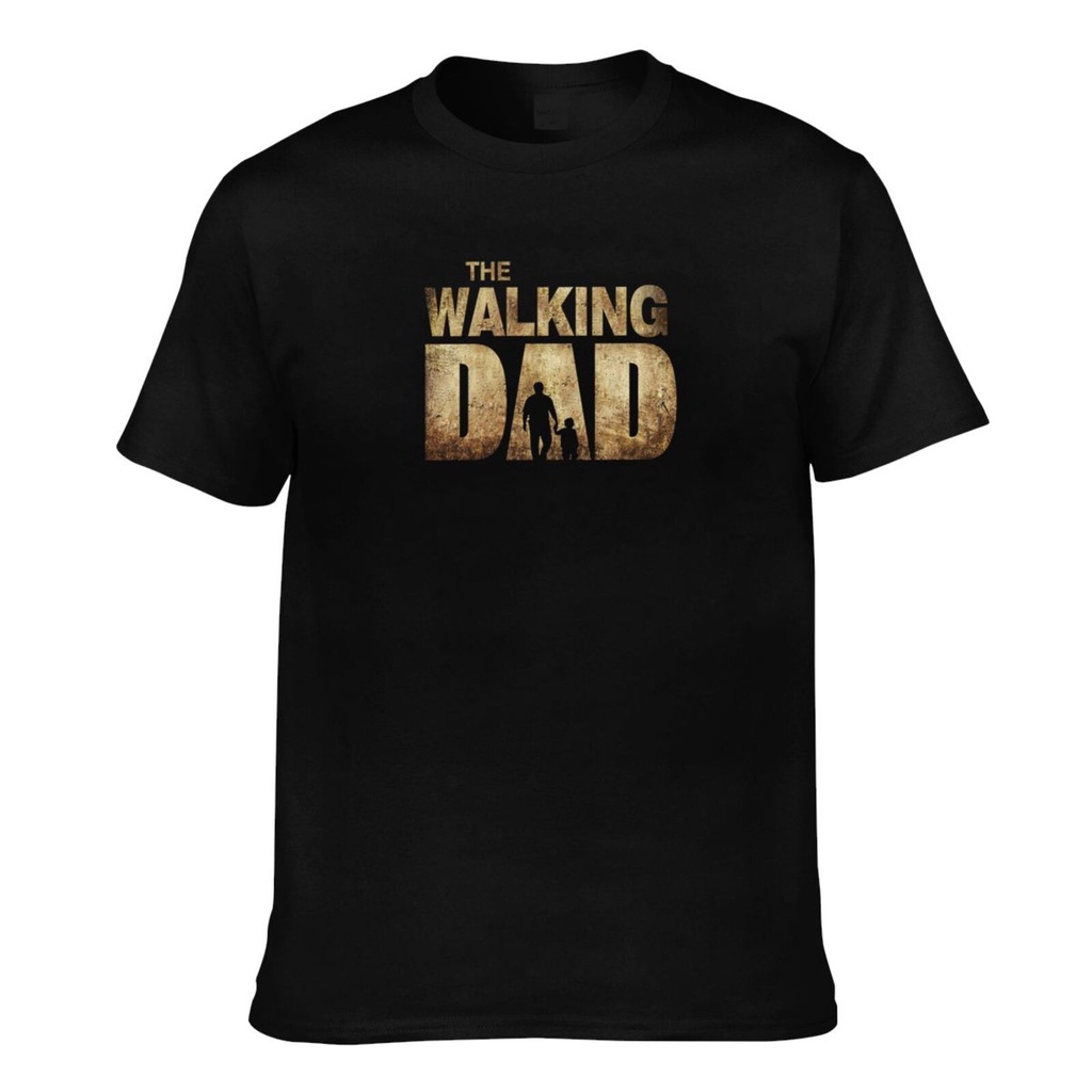 Fancy Caress Walking Dad Parody Cha Son Zombie Áo thun Cotton nam
