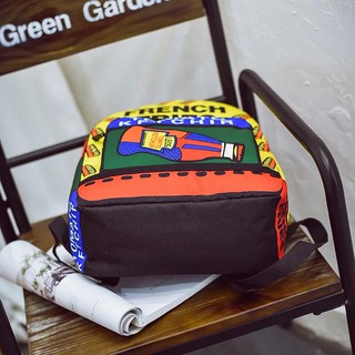 Balo hoạ tiết style Korean