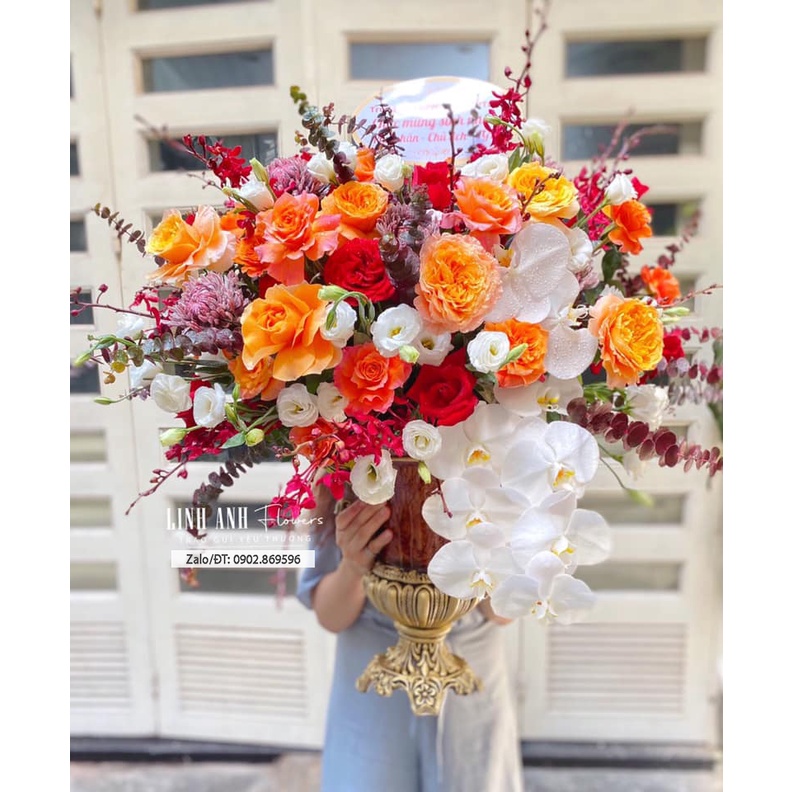 Bình Hoa Tươi 20/10 Đẹp Nhiều Mẫu ❤️Ship Nội Thành Hà Nội❤️ H.oa Đẹp