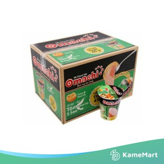 Mì Ly Omachi Tôm Chua Cay Có Cây Thịt (24 ly)