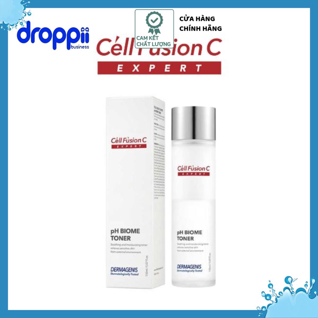 Toner Cấp Ẩm, Tăng Cường Hàng Rào Bảo Vệ Da - Cell Fusion C Expert Dermagenis pH Biome Toner 150ml