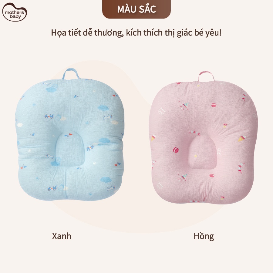 Gối Chống Trào Ngược Cho Bé Cao Cấp Thương Hiệu Mothersbaby Hàn Quốc