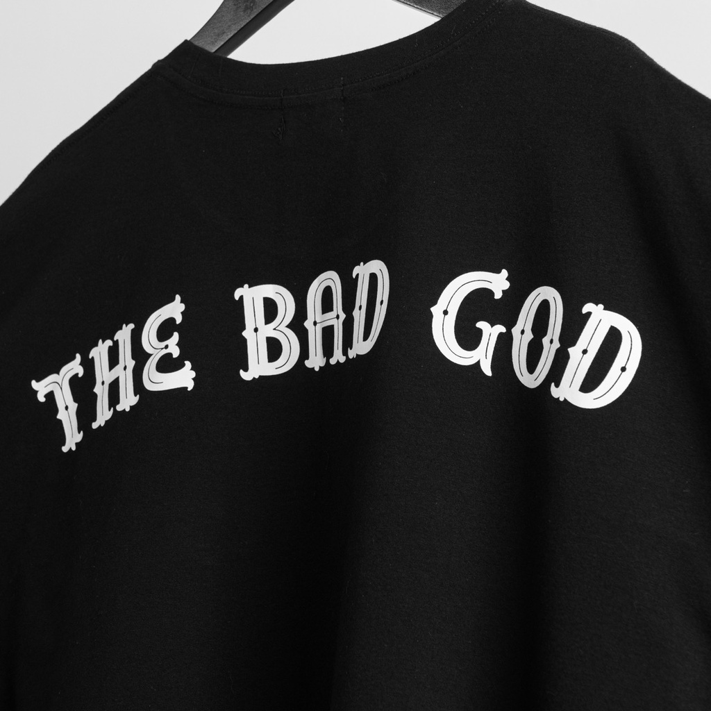 Áo thun tay lỡ The Bad God Mark tee in cổ