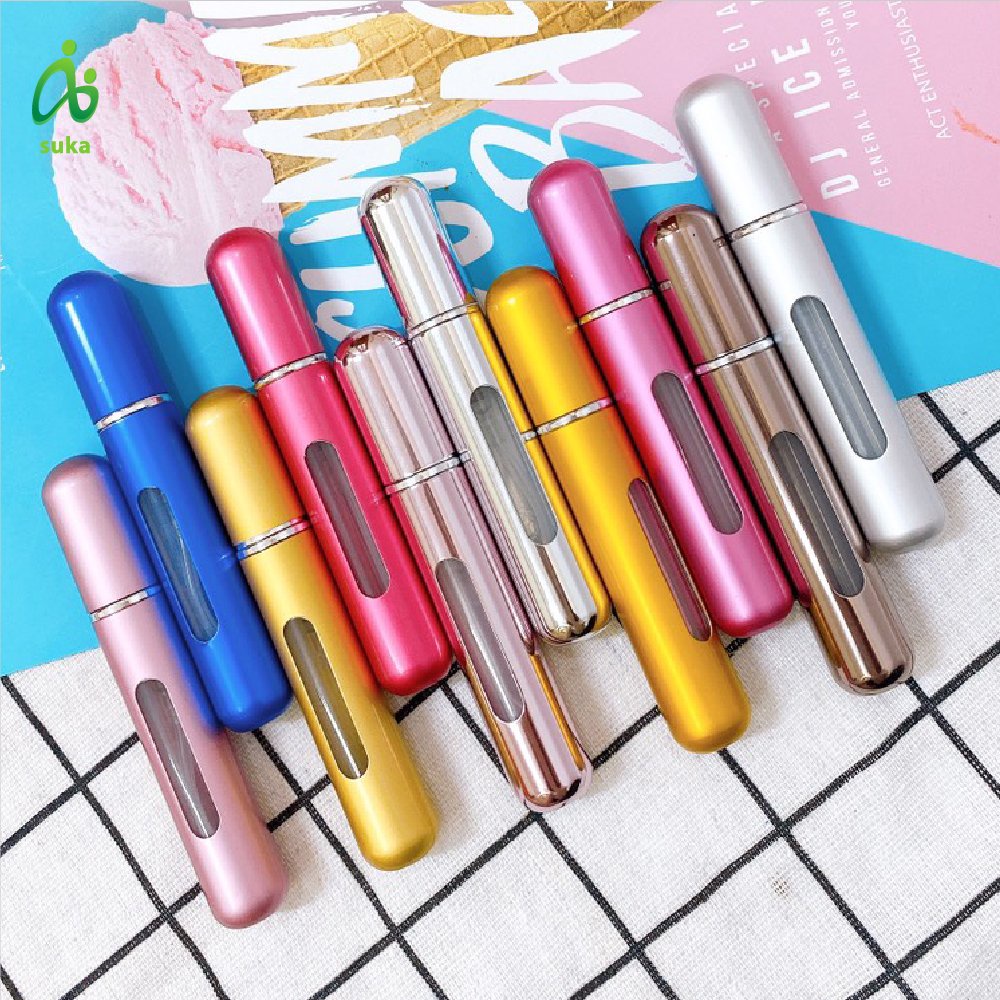 Vỏ chai chiết nươc hoa tự động, đựng nước hoa vòi xịt phun sương size 8ml