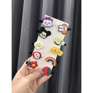 Set 10 kẹp tóc xinh xắn đáng yêu