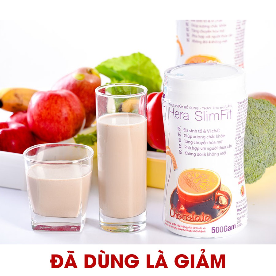 Sữa Giảm Cân HERA SLIMFIT 500g - Giảm Cân Siêu Tốc Hiệu Quả Từng Ngày [HÀNG CHÍNH HÃNG]Giảm Cân Khoa Học Xôn Xao Dư Luận | BigBuy360 - bigbuy360.vn
