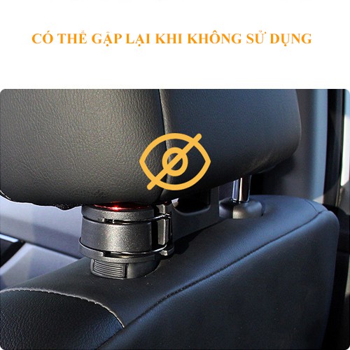 Móc Treo Đồ Trong Ô Tô Tiện Lợi Gọn Gàng Chất Liệu Nhựa Cao Cấp Bền Đẹp Phù Hợp Mọi Loại Xe