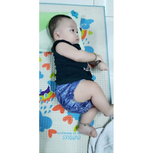 Bỉm Vải Cotton Chống Hăm Chống Tràn Cho Bé Goodmama Size M (3 - 13kg) Ban Ngày