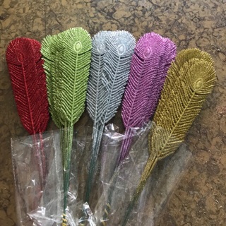 Lá công dài nhỡ và đại trang trí oản( Giá 10 cành)