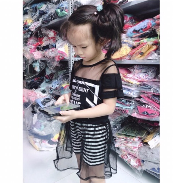 Combo 3 đầm bé gái