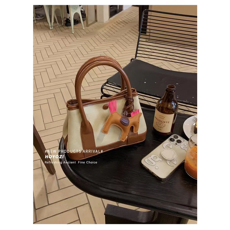 Túi Tote Đeo Vai Vải Canvas Mới 2022