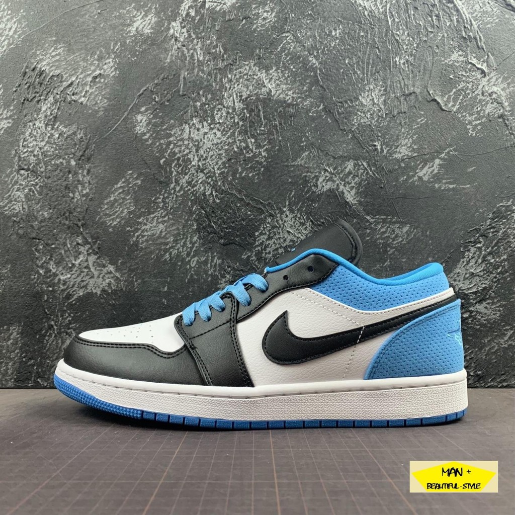 Giày thể thao AIR Jordan 1 Low Laser Blue (GS) siêu đẹp cho nam và nữ siêu đẹp, JD 1 thấp cổ "": '