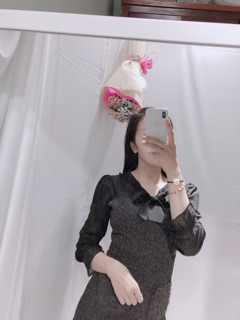 (Ảnh Thật)Đầm đi chơi bánh bèo