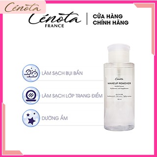 Nước tẩy trang dưỡng ẩm mềm mịn Cénota Makeup Remover, nước tẩy trang làm sạch bụi bẩn C17