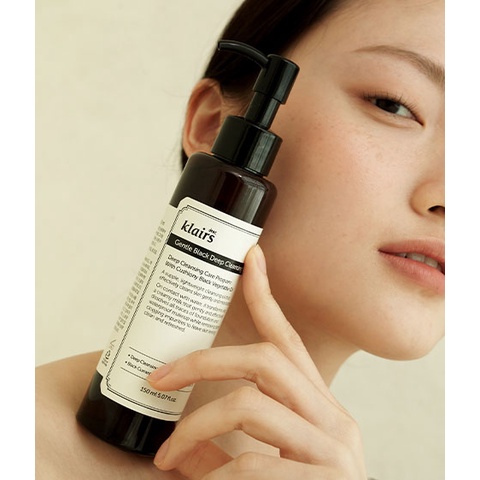 Dầu tẩy trang Klairs Gentle Black Deep Cleansing Oil 150ml