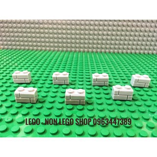 part gạch vân tường 1x2 cao xám nhạt ( 10c )