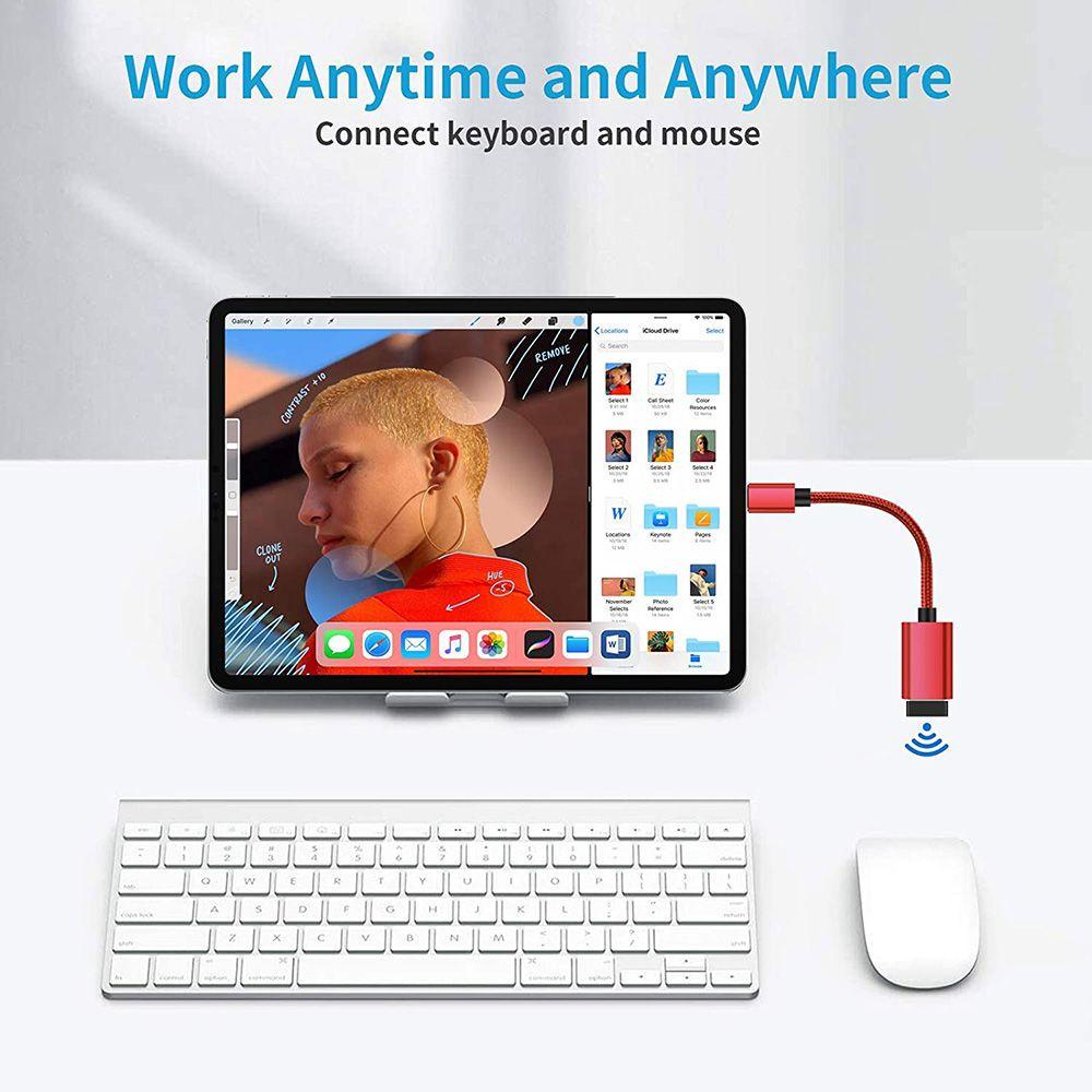 Dây Cáp OTG Type C USB 3.0 Tốc Độ Cao 10cm