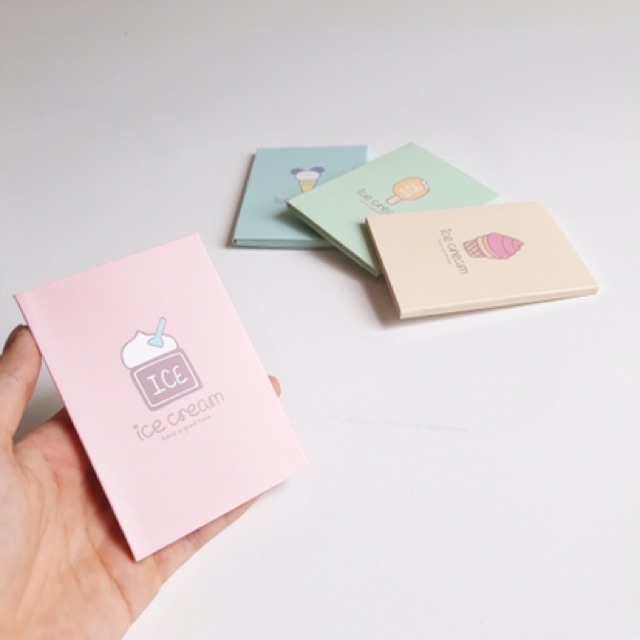 Giấy thấm dầu phong cách Hàn Quốc 1 hộp 50 tờ | BigBuy360 - bigbuy360.vn