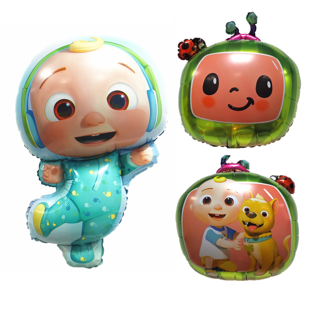 Bong bóng trang trí tiệc sinh nhật chủ đề hoạt hình jojo cho bé