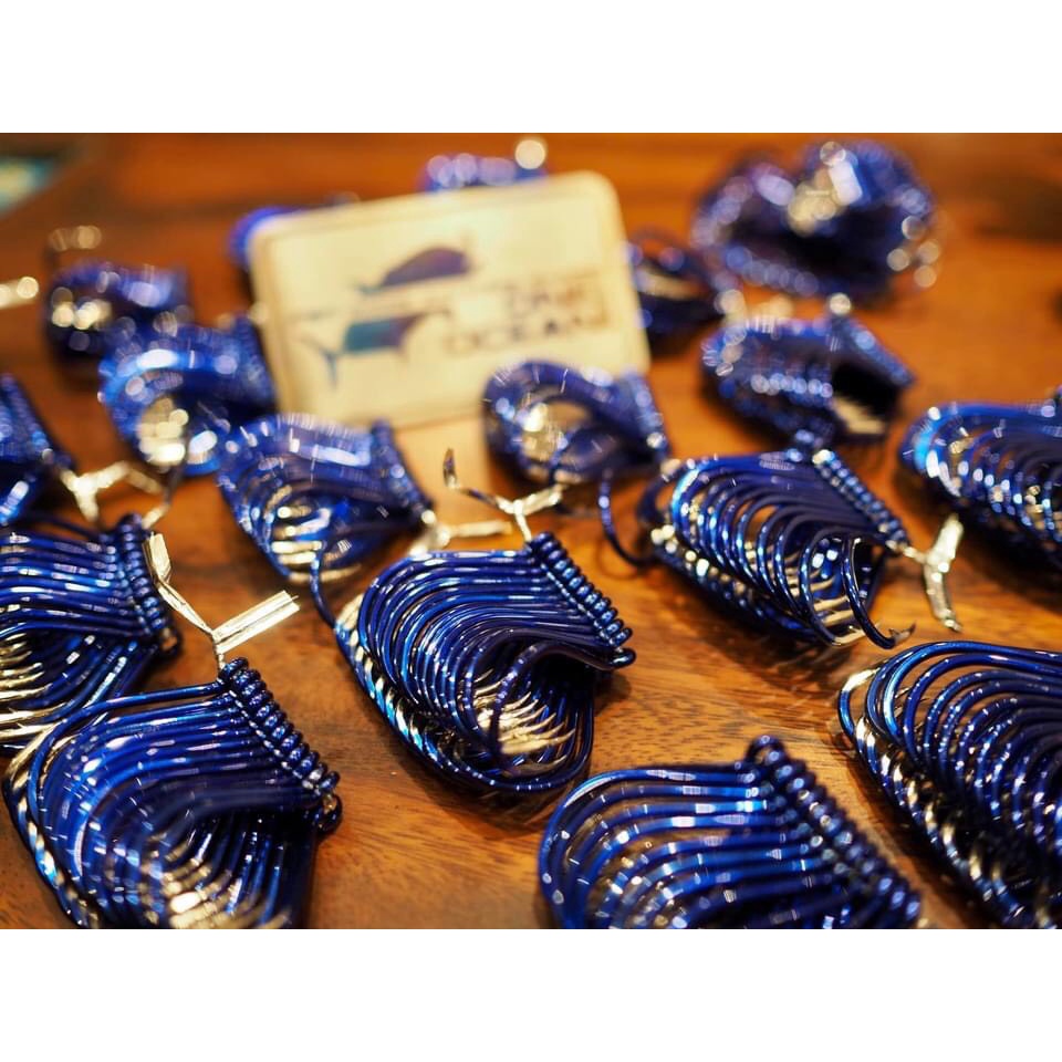 Lưỡi Bushido Blue Monster Octopus - Chuyên Tra - size 3/0