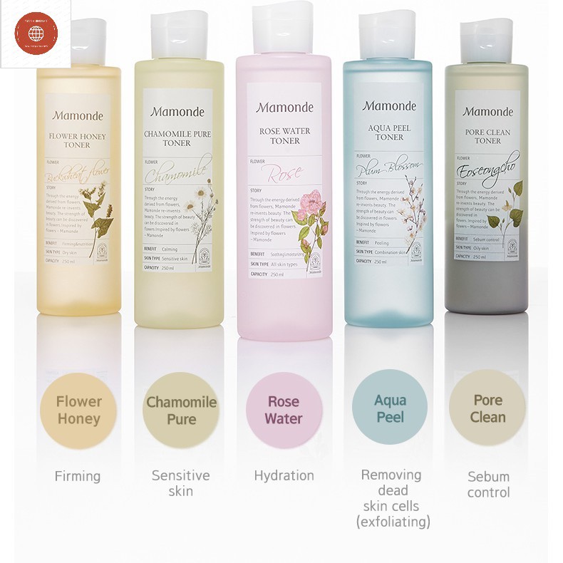 Nước hoa hồng Rose Water Toner Mamonde