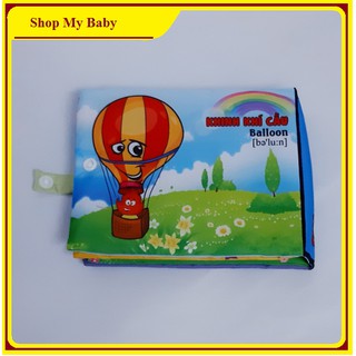 Combo 3 cuốn sách vải Pipo cho bé