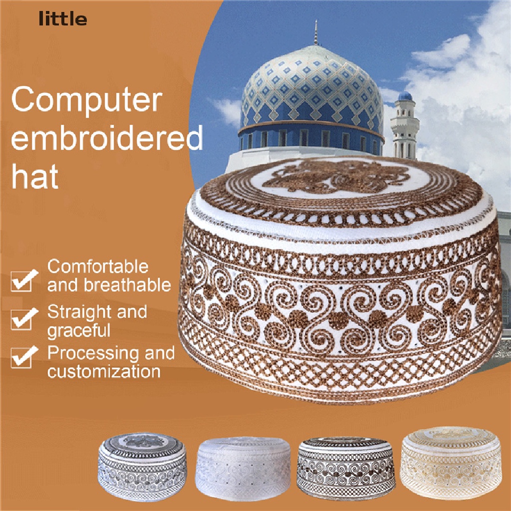 Mũ Đội Cầu Nguyện Kippot Phong Cách Hồi Giáo Ấn Độ Cho Nam