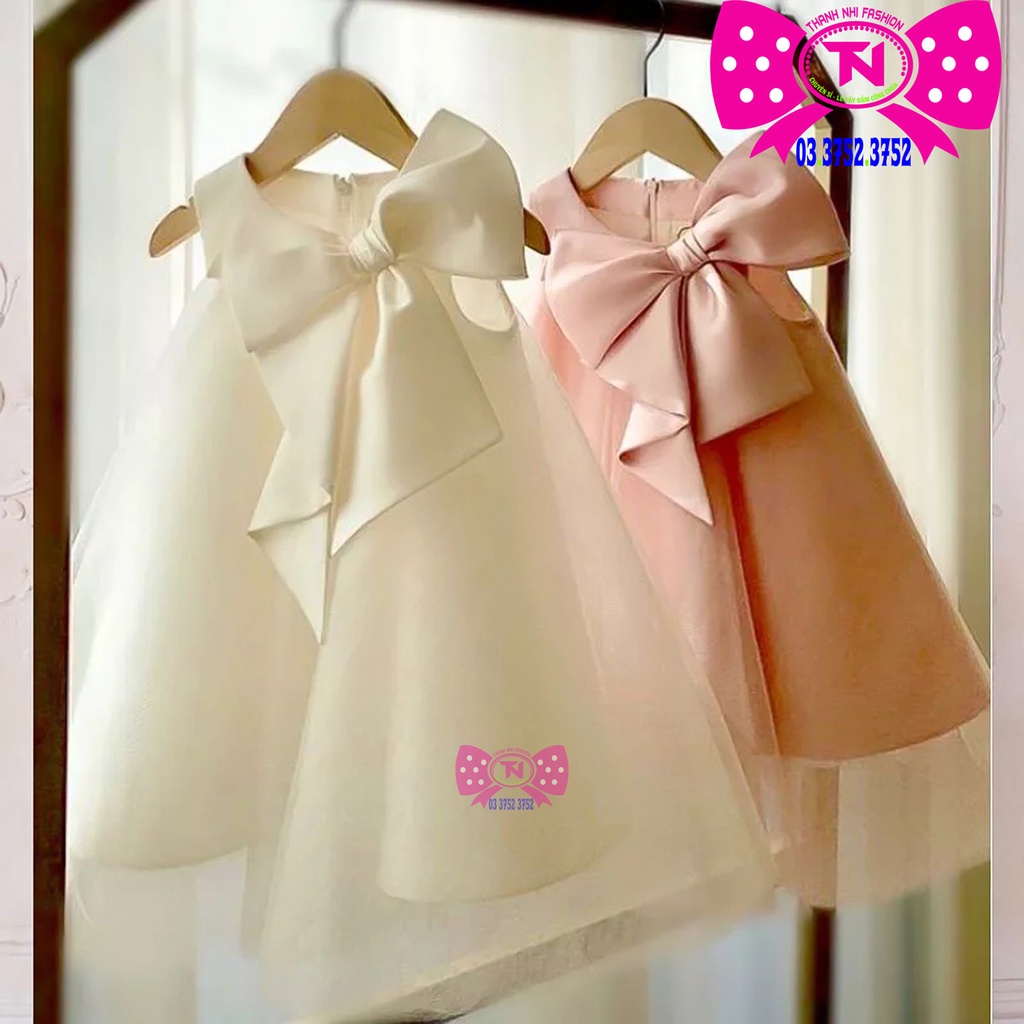 Váy Trẻ Em Taffa Lụa Nhiều màu - Váy Công Chúa hàng thiết kế cao cấp TN2330015