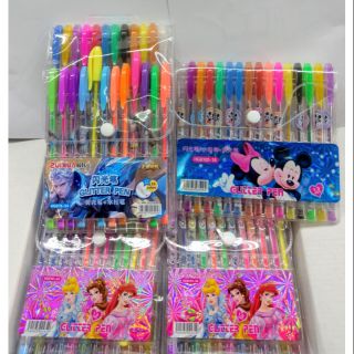 1vỉ-bút nhũ nhiều màu 12 màu-16 màu- 24 màu-nhũ vỉ loại đẹp