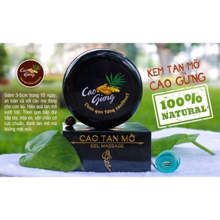 Cao gừng tan mỡ bụng ( hàng công ty chính hãng )