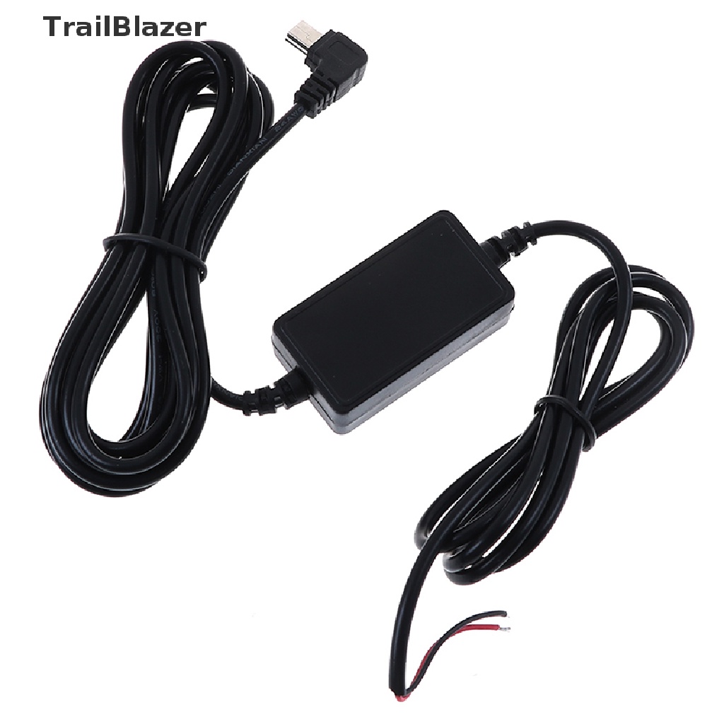 Tbvn Car dash camera cam hard wire kit mini USB for car camcorder DVR 12V/24V to 5V Jelly