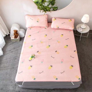Thảm sợi tre làm mát xuất Nhật