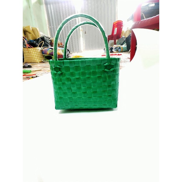 Giỏ xách đan tay mini