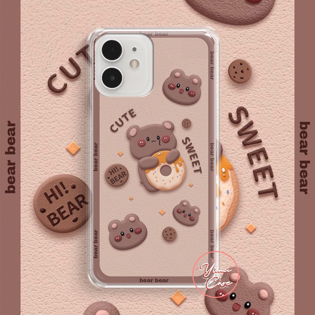 Ốp lưng điện thoại cho Iphone Samsung Vsmart Oppo Huawei Xiaomi Vivo Nokia Realme Poco Redmi CARTOON 6-7-8Yumi Case