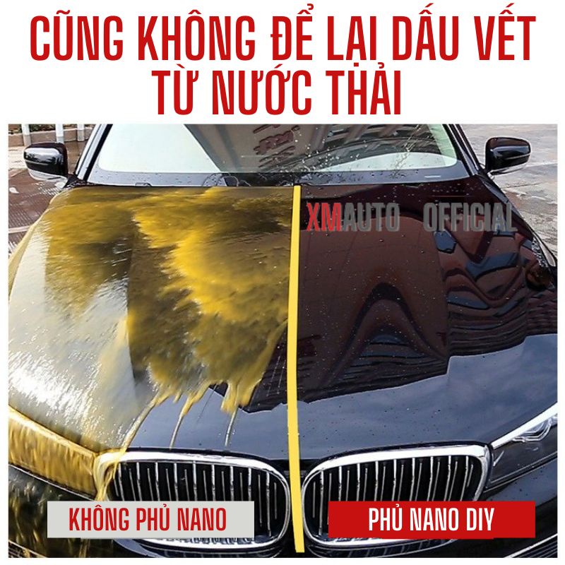 Chai Xịt Phủ Nano Chống Thấm Nước,bui,bẩn Ô tô, Xe Máy - Chất Chống Bám Nước Kính Xe, Kính Cận DIY - XM_STORE