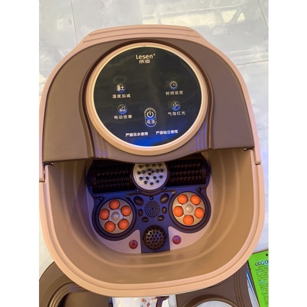 Máy Massage Chân, Bồn Ngâm Chân Lesen BẢN MỚI NHẤT Chính Hãng CÓ TIẾNG VIỆT, Làm Thư Giãn Đôi Chân Khỏe Mạnh