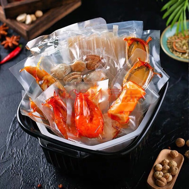 [Mã GROSALE2703 giảm 8% đơn 250K] [Sẵn Hàng] Lẩu Hải Sản Tự Sôi Sea Food