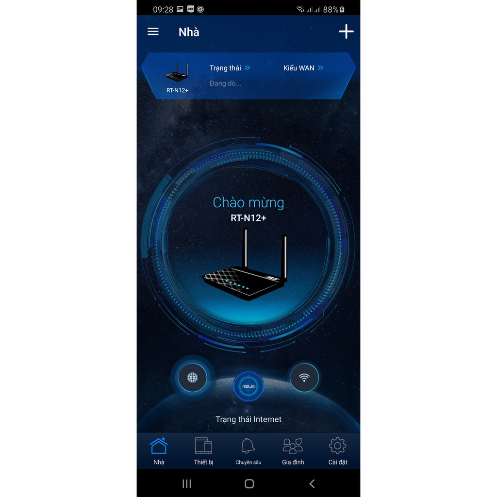 Bộ Phát Wifi Không Dây Asus RT-N12+ 300Mbps  (App quản lý từ xa, quản lý thời gian máy sử dụng)