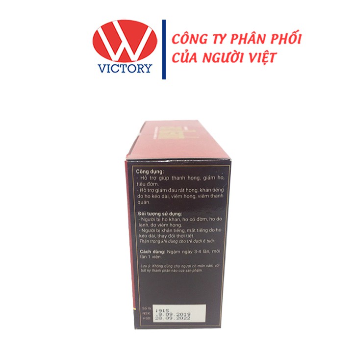 Viên Ngậm An Thanh Hộp 40 Viên - Victory Pharmacy