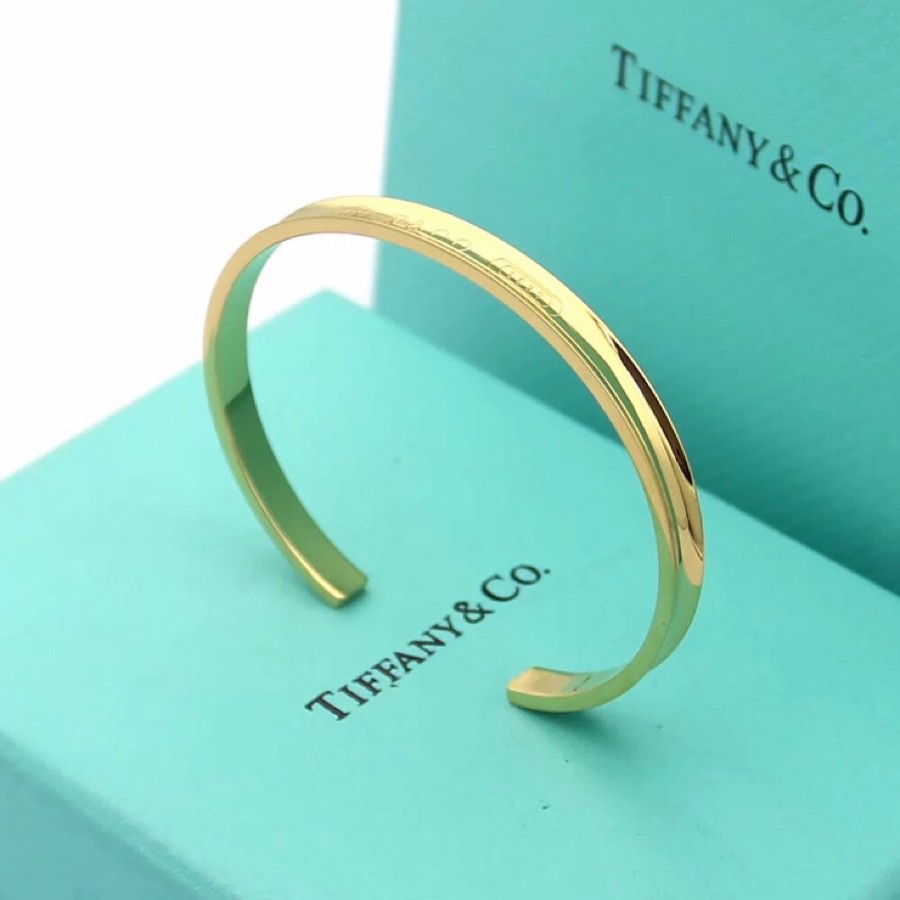 Vòng Đeo Tay Mạ Bạc 925 Tiffany 1837 Thời Trang Cho Nam Nữ