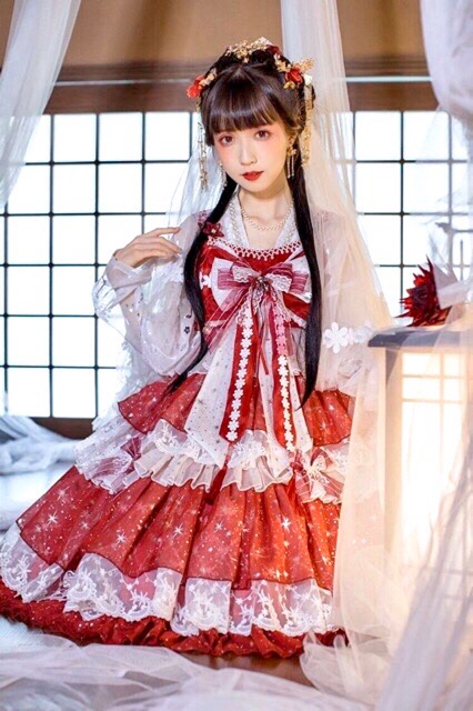 Full set LOLITA sakura sequin BoliCherry chính hãng