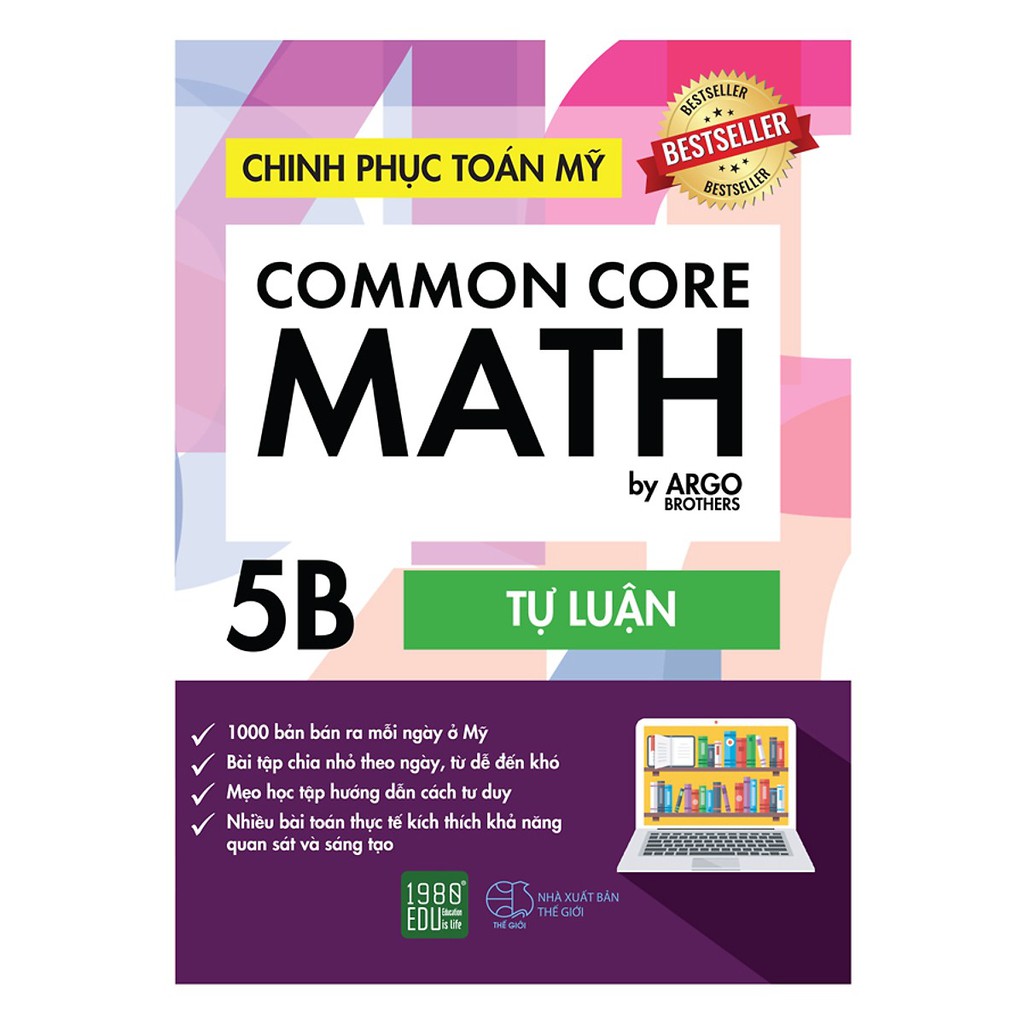 Sách - Common Core Math-Chinh phục Toán Mỹ 5B