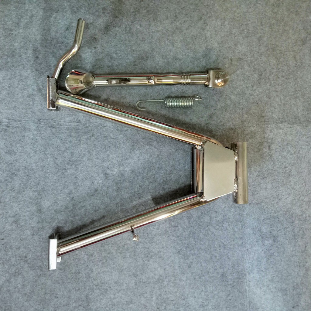 CHÂN CHỐNG ĐỨNG VÀ CHỐNG NGHIÊNG INOX XE HONDA 67