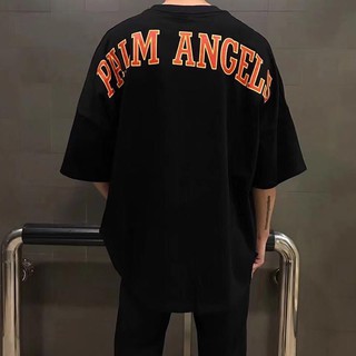 Áo thun tay lỡ Palm Angles Gấu đen , áo thun cotton nam nữ unisex , MSW Town