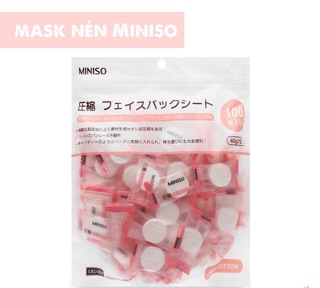Mask nén Miniso Japan