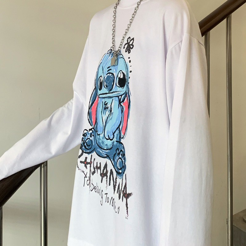 Áo thun tay dài form rộng NEKO.SG. Áo thun Streetwear SWT20